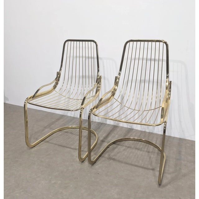 Vintage Chairs attributed to Gastone Rinaldi, 1970s, Set of 2 For Sale - Image 3 of 8