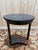 Black Small Empire Style Oval Side Table For Sale - Image 8 of 8