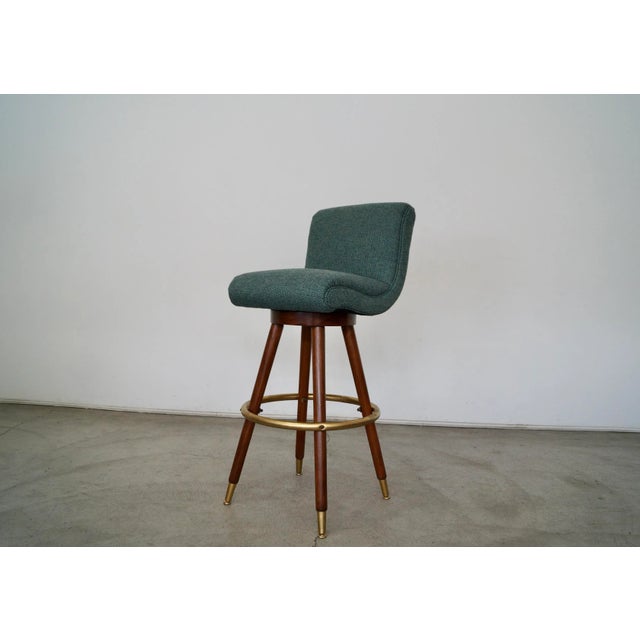 1960's Mid-Century Modern Bar Stool For Sale - Image 13 of 13
