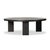 Four Hands Mesa Round Coffee Table - Ebony Parawood 48" For Sale - Image 4 of 11