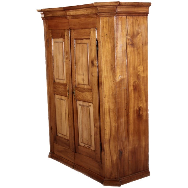 Small Biedermeier Cherrywood Cabinet, 1800s For Sale - Image 3 of 18