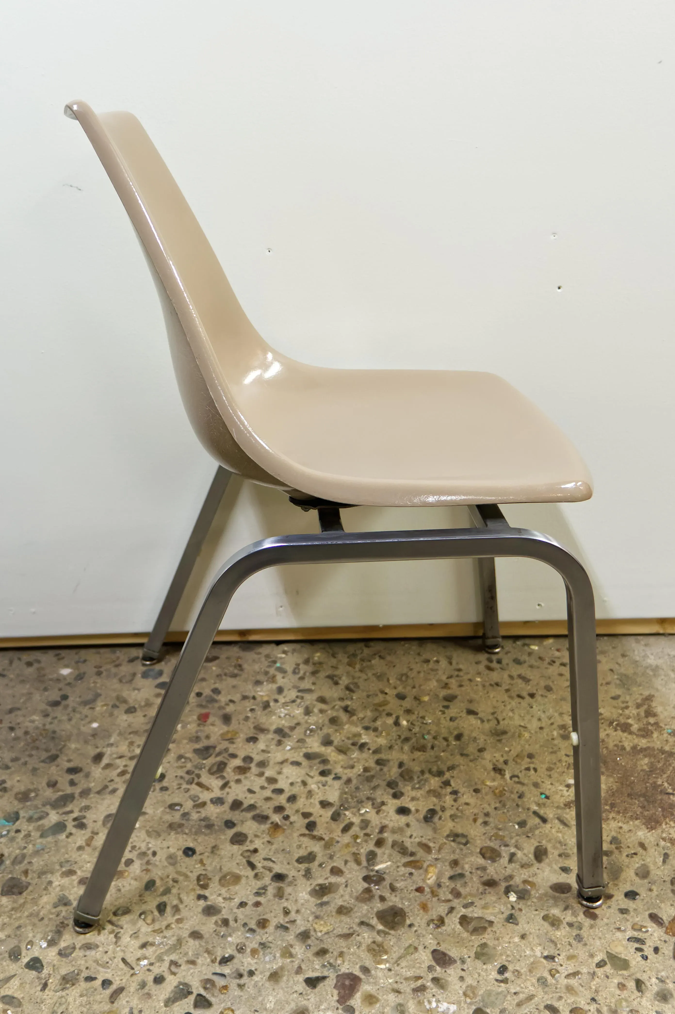 Krueger Metal Products Fiberglass Chair | Chairish