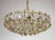 Gold Crystal, Glass & Brass Chandelier by Gaetano Sciolari for Palwa, 1960s For Sale - Image 8 of 18