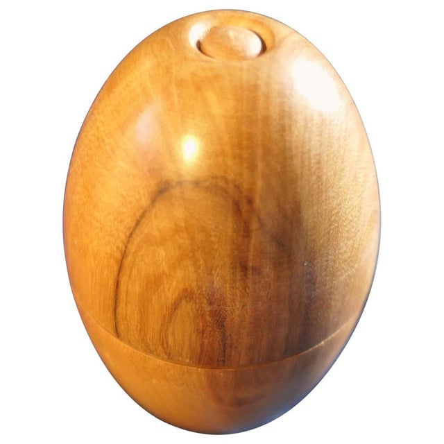 Collapsable Travelling Treen Egg Cups, Set of 2 For Sale - Image 10 of 10