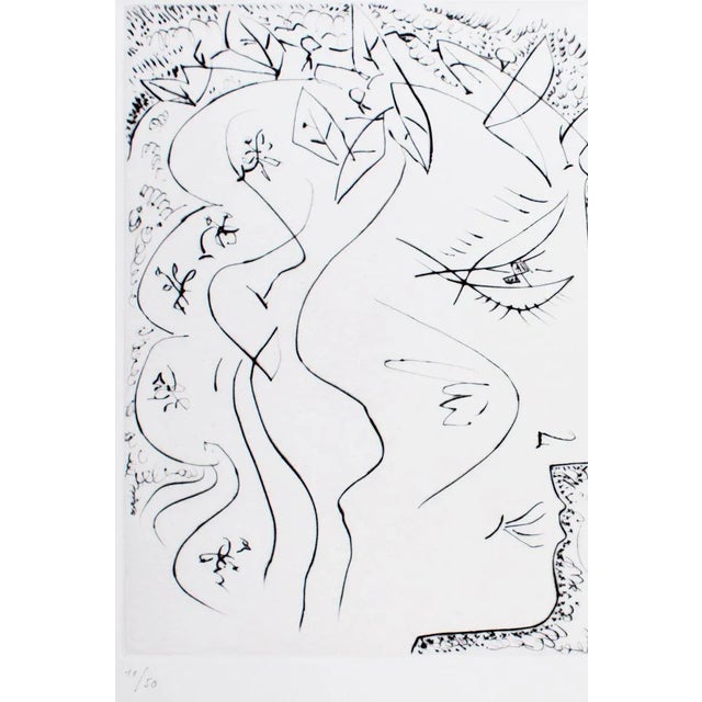 Image dimensions: 21x33 cm. Edition of 50 prints by Galerie Louis Leiris, numbered and hand signed by the Artist....