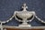 Antique Federal Style Mahogany & Silver Gilt Wall Mirror With Griffins For Sale - Image 9 of 11