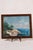 Original oil painting on board depicting a landscape with a fisherman, executed with expressive brushwork and a muted...