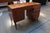 Brown 1930s Small Art Deco Desk For Sale - Image 8 of 12