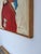 Mid Century Modernist Oil Portrait Painting by Woodstock Art Colony Artist Carolyn Haeberlin 1956 "Indian" For Sale - Image 15 of 18