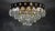 Gold Brass Crystal 24 Carat Gold Plated Chandelier from Sölken Leuchten, 1970s For Sale - Image 8 of 12