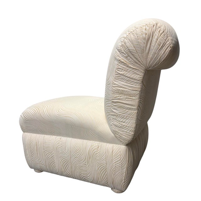 Directional Directional Soufflé Slipper Chair For Sale - Image 4 of 9