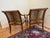 French Vintage Pair of Louis XVI-Style Carved Fauteuil Armchairs in Leopard Print For Sale - Image 3 of 12