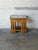 Mid-Century Modern Solid Oak Nesting Tables Set of 3 With Blue and White Ceramic Tiles Mid-Century Modern 1970s For Sale - Image 3 of 10
