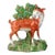 Antique 18th Century English Staffordshire Pearlware Figure of a Doe or Deer in Bocage For Sale