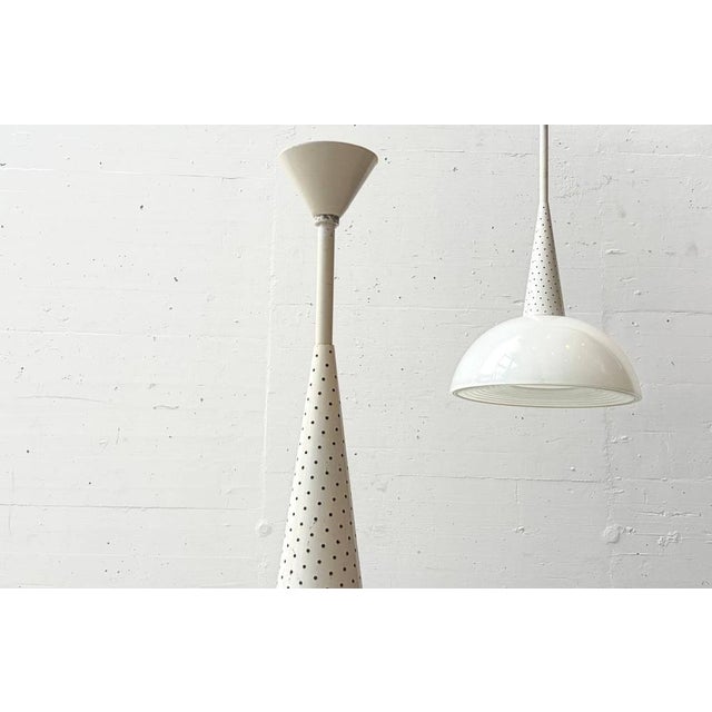 Pendant Lamp by Mathieu Matégot for Holophane, France, 1950s For Sale - Image 6 of 13
