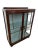 Gorgeous Rare Art Deco China Cabinet, Curio, Locking Double Doors, Two Glass Shelves, Oak, 47" Tall X 12" Deep X 36" wide....