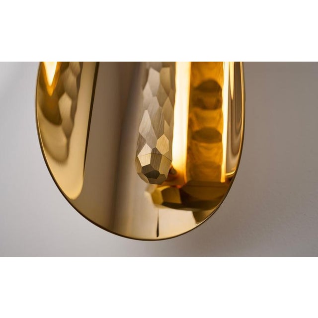 Oblong Silex Brut Wall Lamp by Jennifer Midoz For Sale - Image 10 of 11