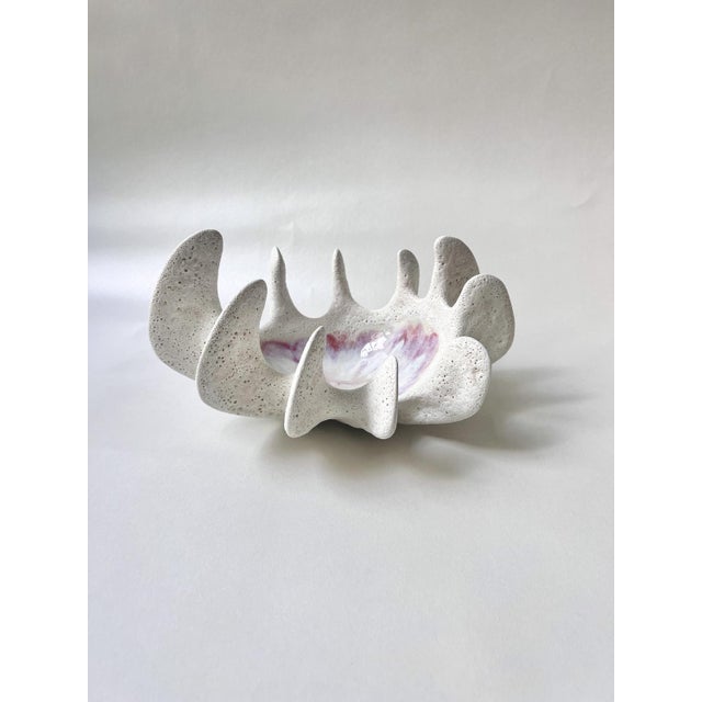 Ceramic Coral Bowl by N'atelier For Sale - Image 10 of 16