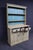 19th Century Welsh Painted Pine Cupboard Hutch With Plate Rack For Sale - Image 11 of 16