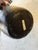 Late 20th Century Vintage Matte Black Terracotta Amphora Vase With Handles For Sale - Image 5 of 5