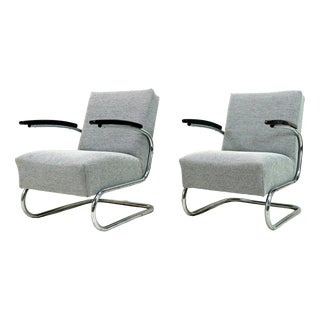 Set of Vintage Armchairs from Mücke Melder, 1930s, Set of 2 For Sale