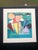 Original abstract painting titled “Evening at the Ocean” signed by artist. B. Shepherd.