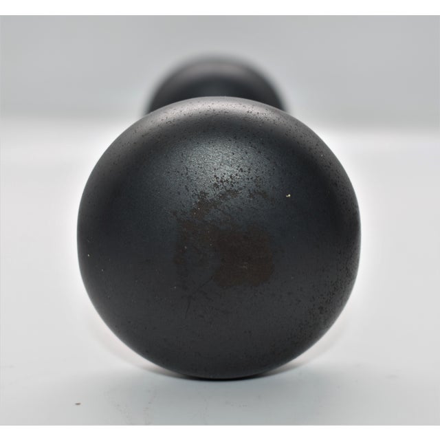Late 19th Century Late 19th Century Historic Bower-Barff Interior Doorknob Set - Set of 4 For Sale - Image 5 of 8