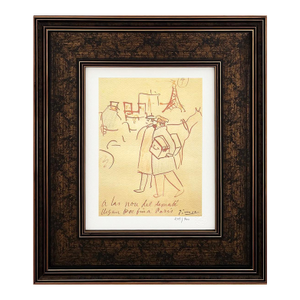 Pablo Picasso Trip to Paris 4 Limited Edition Framed