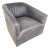 Restoration Hardware 1950s Italian Shelter Arm Leather Swivel Club Chair Rh For Sale
