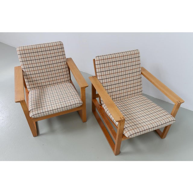 Set of Model 2256 Lounge Chairs by Børge Mogensen for Fredericia, 1960s For Sale - Image 9 of 18