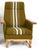 Mid-Century Modern Danish Mid Century Modern High Back Lounge Chair W Straight Paddle Arms For Sale - Image 3 of 11