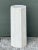 White Vintage Small White Marble Hexagonal Pedestal For Sale - Image 8 of 12