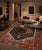 Pasargad DC Navy Blue Fine Hand Knotted Serapi Rug For Sale - Image 4 of 4
