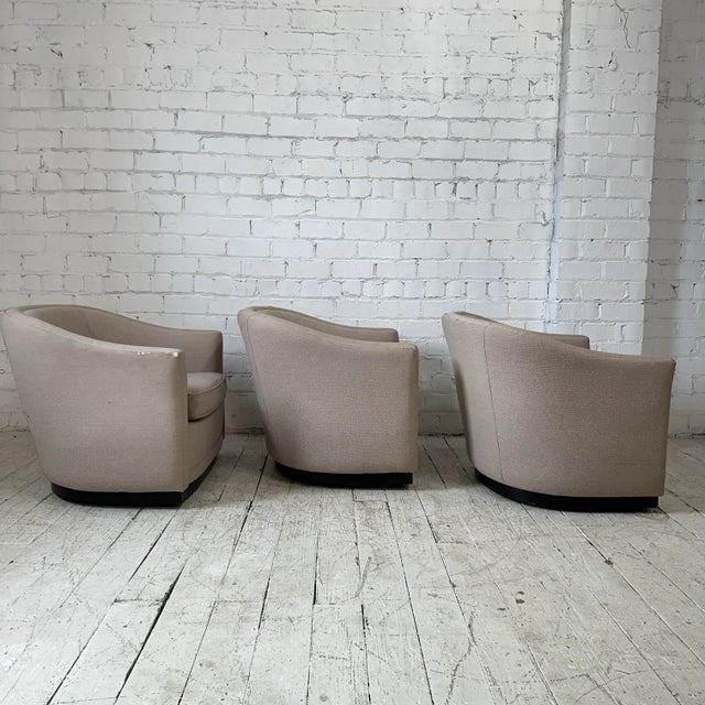 Late 20th Century Jack Cartwright Rock and Swivel Chair (3) Available by the Chair For Sale - Image 5 of 12