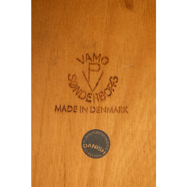 Mid-Century Danish Modern Contoured Ladder Back Armchair in Teak by Torbjørn Afdal for Vamo, Denmark, Circa 1960s For Sale - Image 12 of 12