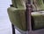 Vintage Scandinavian Two-Seater Sofa in Green Furniture Velour and Beech, 1970s For Sale - Image 4 of 18