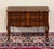 Antique French Chest of Drawers Console Serpentine Carved Walnut Louis XV c.1920 For Sale - Image 12 of 18
