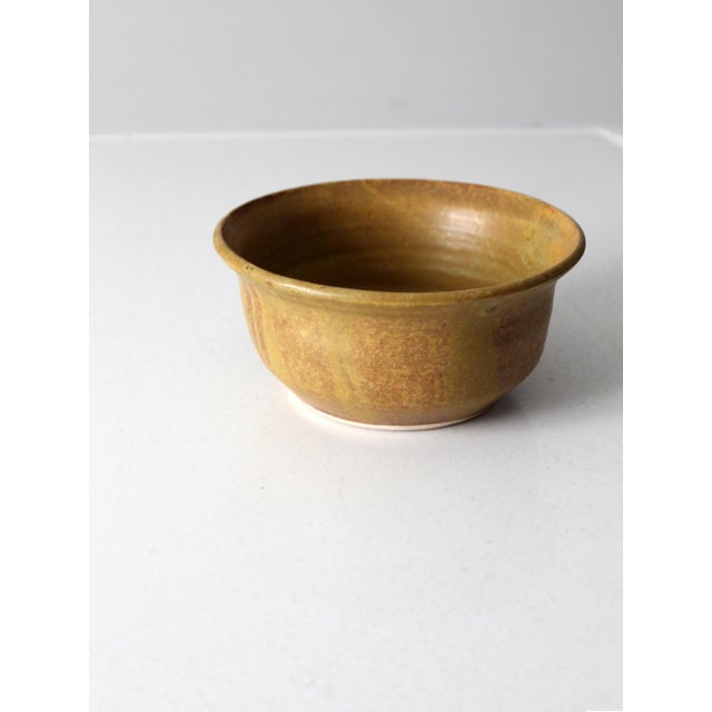 Contemporary 1970s Vintage Studio Pottery Bowl For Sale - Image 3 of 9