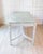 Gustavian (Swedish) Swedish 1920s Painted Center Table with Green Marble Top For Sale - Image 3 of 12