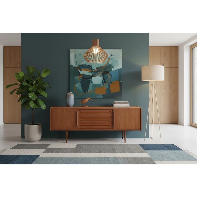 Vintage Danish Teak Sideboard by Johannes Andersen for Uldum Furniture Factory, 1960s For Sale - Image 10 of 18