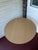 Contemporary Round Pedestal Dining Table, Oak Laminate Top by West Coast Industries 'Disc Table' For Sale - Image 3 of 6