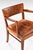 Teak, Leather and Brass Armchair attributed to Ernst Kühn, 1940s For Sale - Image 10 of 12