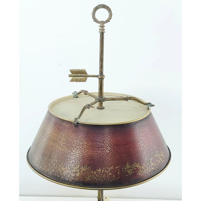 Belle Epoque Bouillotte Lamp, France Circa 1900 For Sale In San Francisco - Image 6 of 9