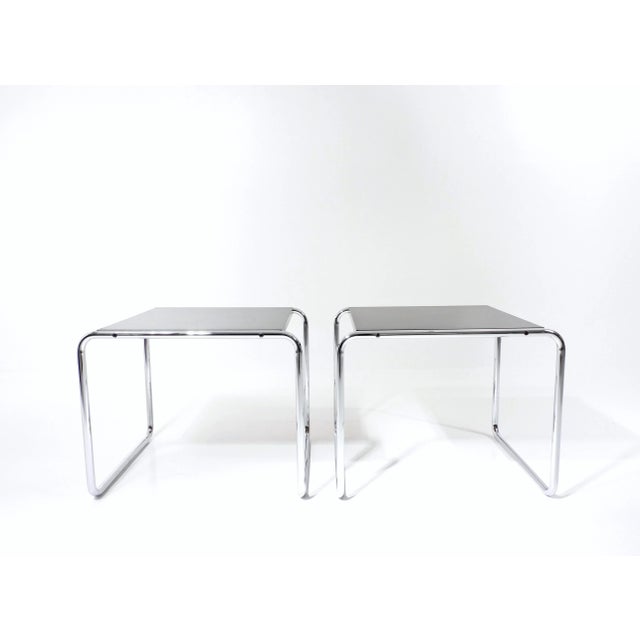Vintage Side Tables by Marcel Breuer for Gavina, 1968, Set of 2 For Sale - Image 14 of 18