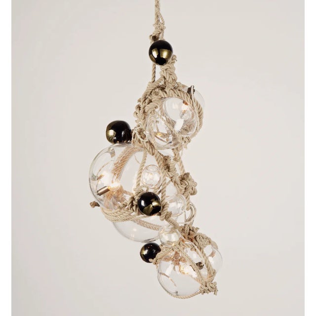 Lindsey Adelman Knotty Bubbles Chandelier For Sale - Image 4 of 5