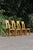 Postmodern Vintage French Elm Chairs from Seltz, 1980s, Set of 4 For Sale - Image 3 of 15
