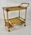 Mid-Century Modern Bamboo Serving Bar Cart, Italy, 1970s, in Good conditions. Designed 1960 to 1969