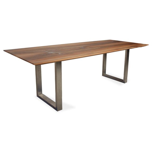 Dining Table in Walnut from Rott Woodart For Sale - Image 11 of 11