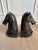 Mid 20th Century Vintage Maitland-Smith Horse Head Bookends on Tessellated Marble Bases For Sale - Image 5 of 6
