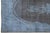 Handmade Blue and Gray Persian Overdyed Wool Rug With Rosette Motif 4 X 7 For Sale In New York - Image 6 of 10